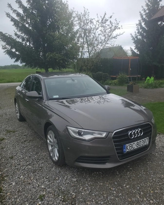 Audi A6 cena 72000 przebieg: 252000, rok produkcji 2014 z Łaskarzew małe 46